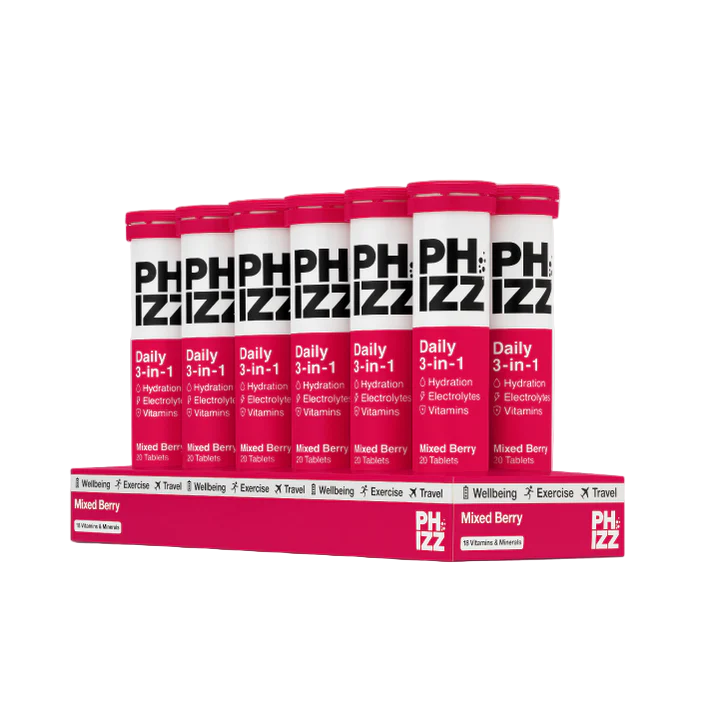 Phizz 3-in-1 Multivitamin & Rehydration Electrolyte Effervescent