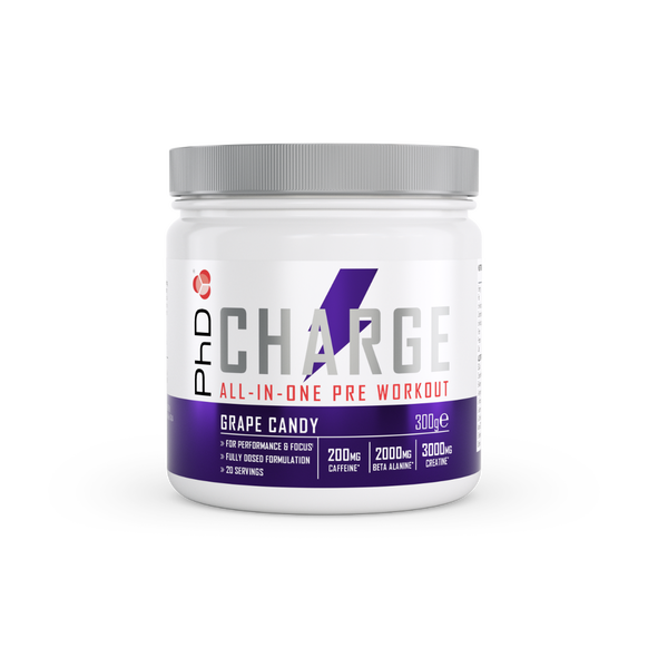 PhD Nutrition Charge Pre-Workout Powder 300g