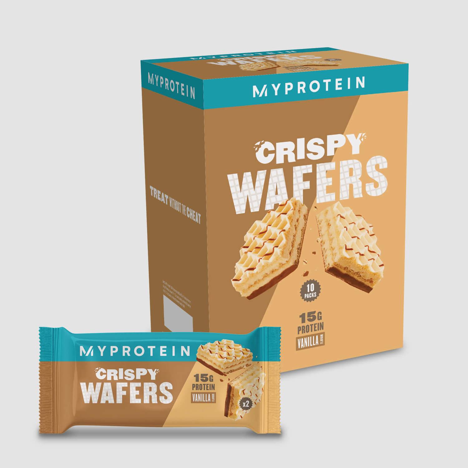 MyProtein Protein Wafers - 10x42g / Vanilla - Protein Wafers