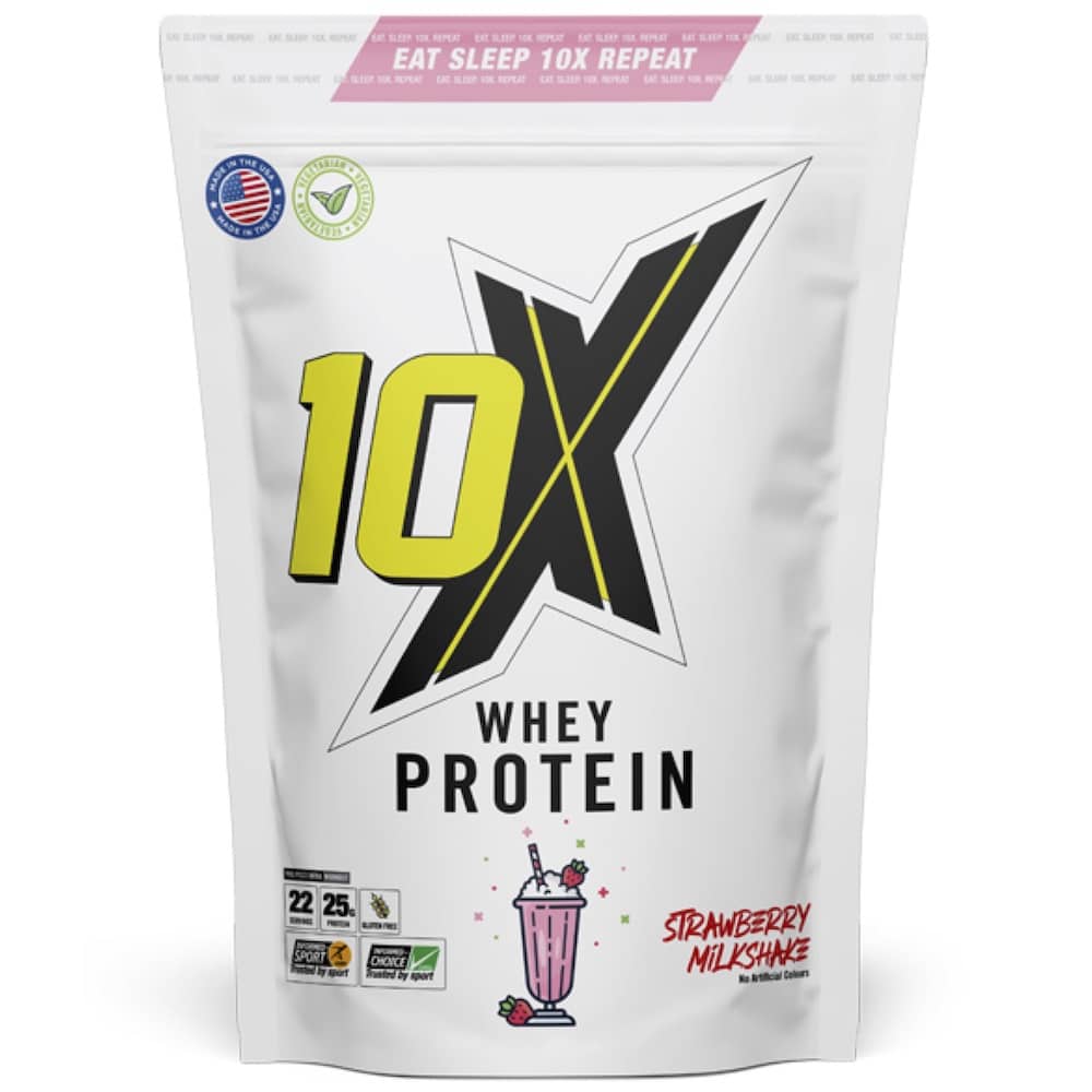 10X Athletic Whey Protein - 700g / Strawberry Milkshake - Whey Protein Powder