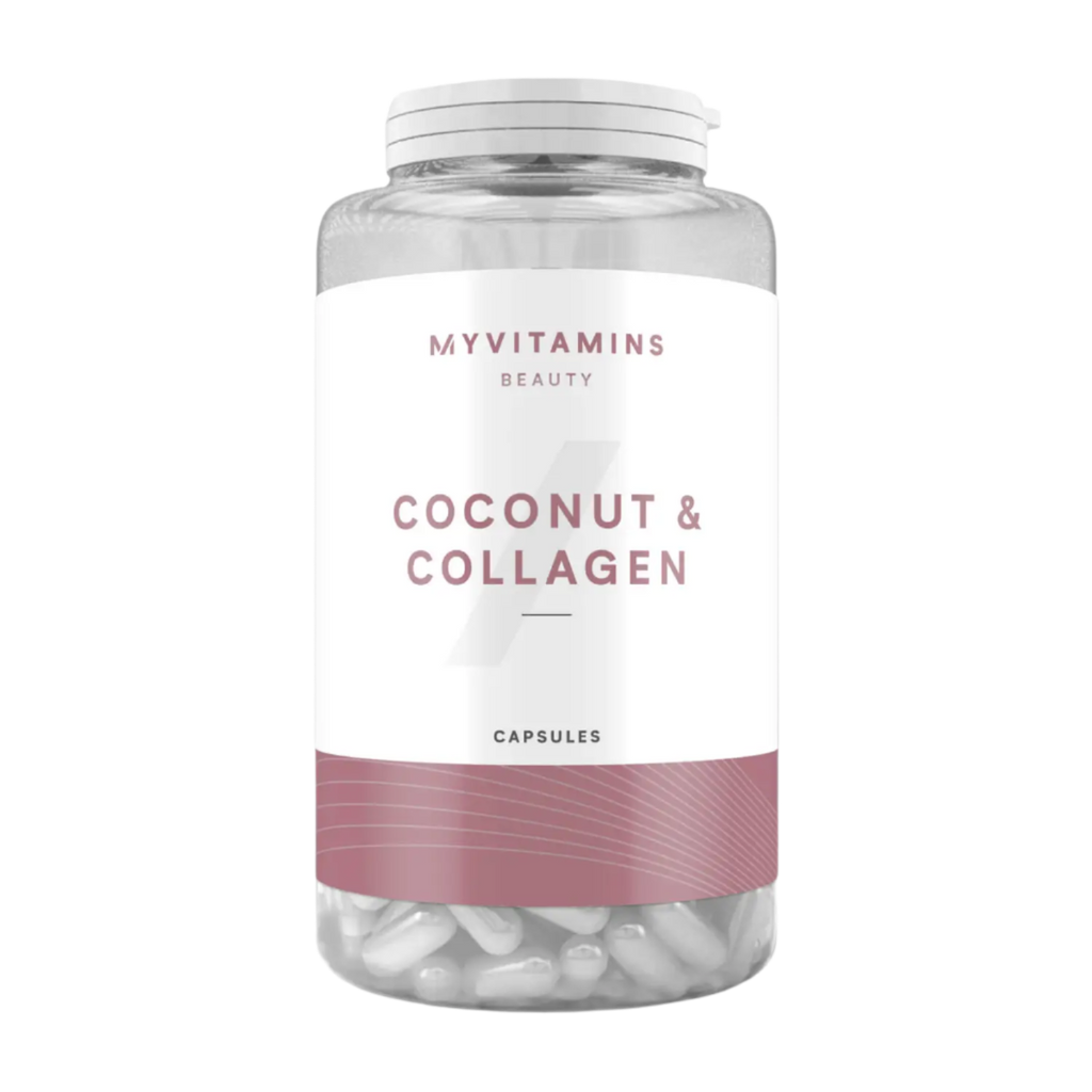 MyProtein MyVitamins Coconut and Collagen - 180 Caps - Marine Collagen Capsules