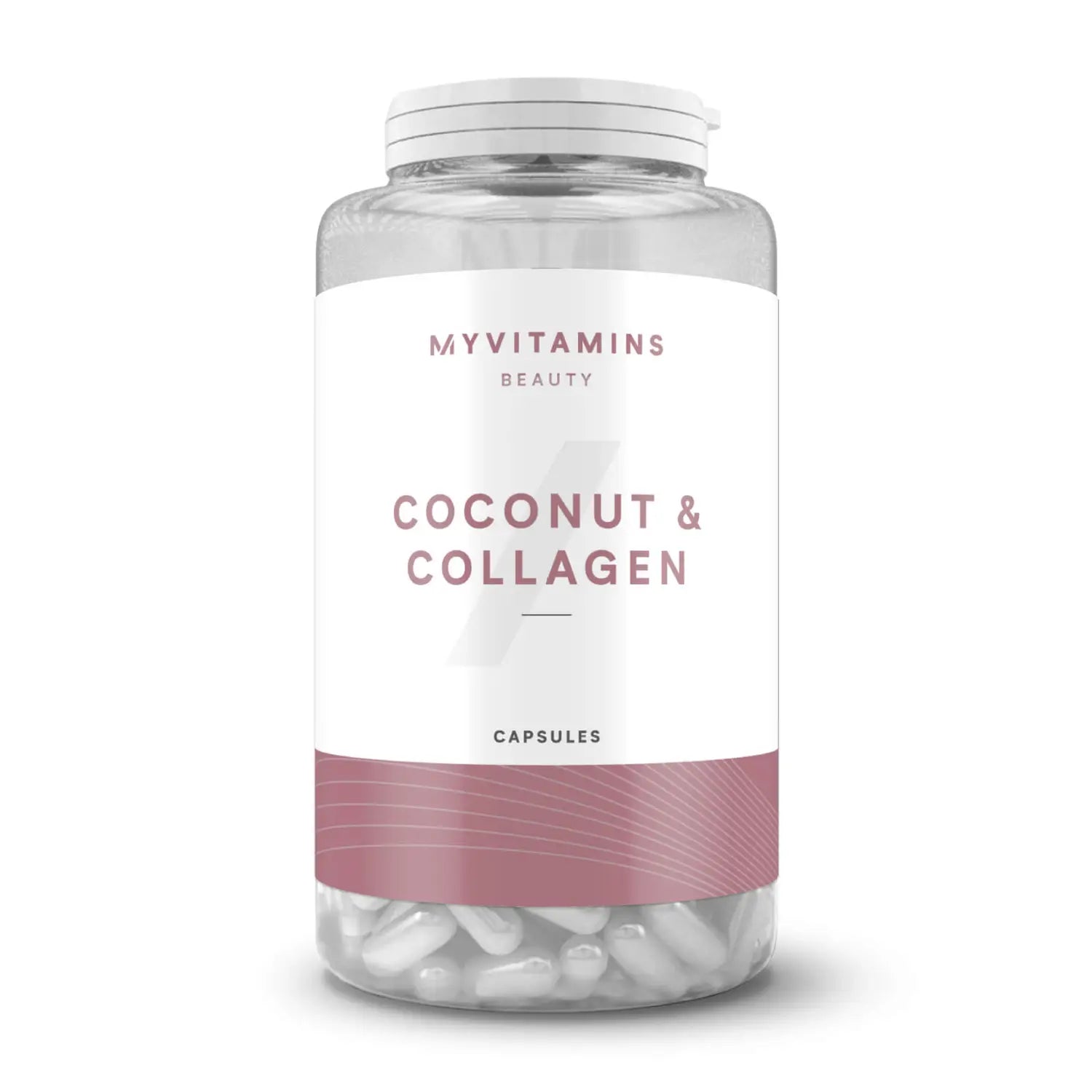 MyProtein MyVitamins Coconut and Collagen - 180 Caps - Marine Collagen Capsules