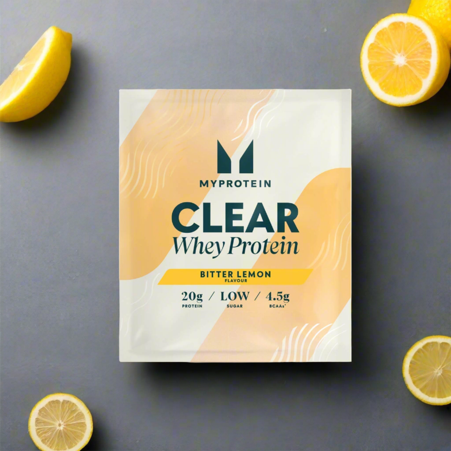 MyProtein Clear Whey Isolate sachet with 20g protein, low sugar, 4.5g BCAAs, sports nutrition awards