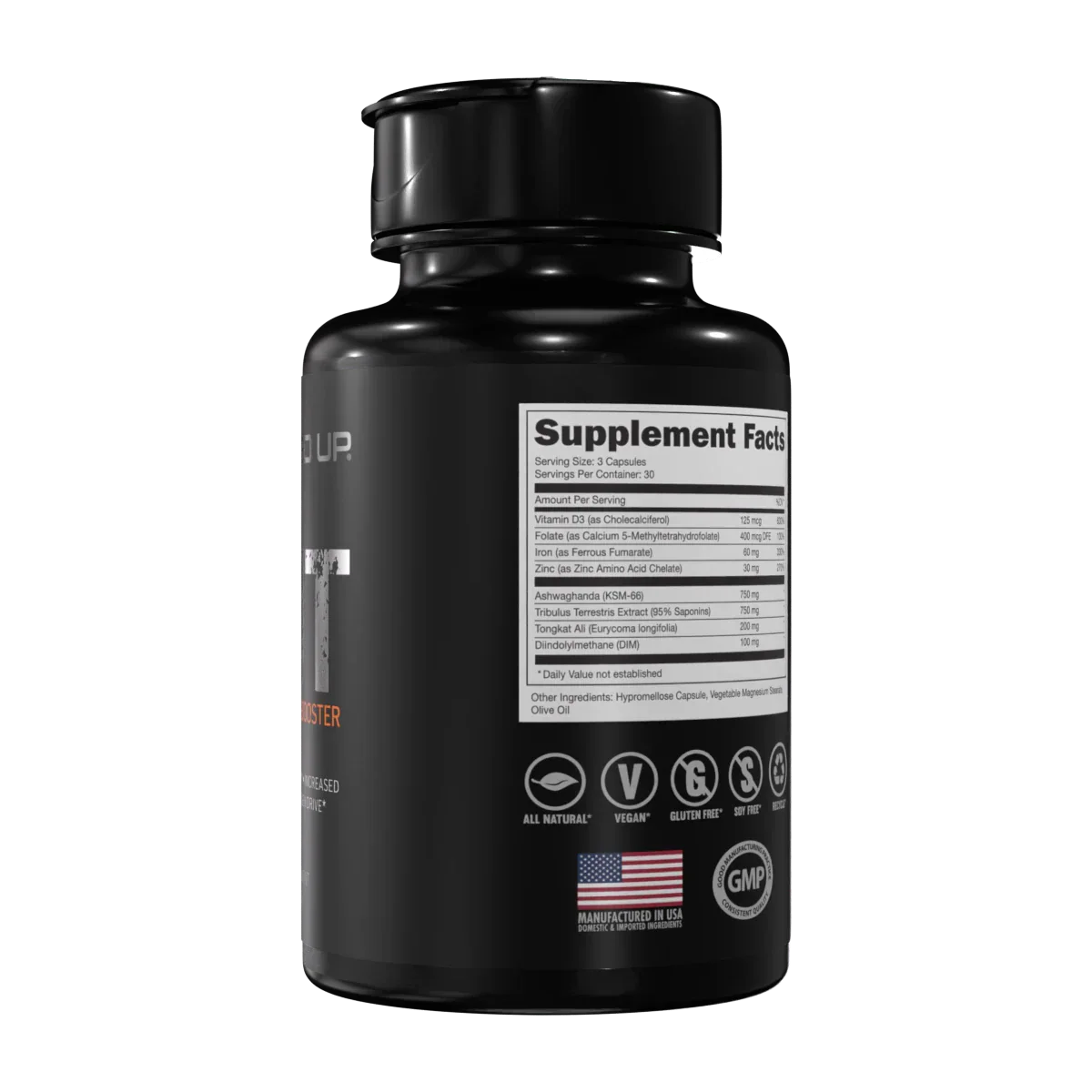 Bucked Up RUT N/A - 90 Caps - Testosterone Booster Capsules