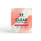 MyProtein Clear Whey Isolate Multi Pack with Cranberry Raspberry flavor, 20g protein
