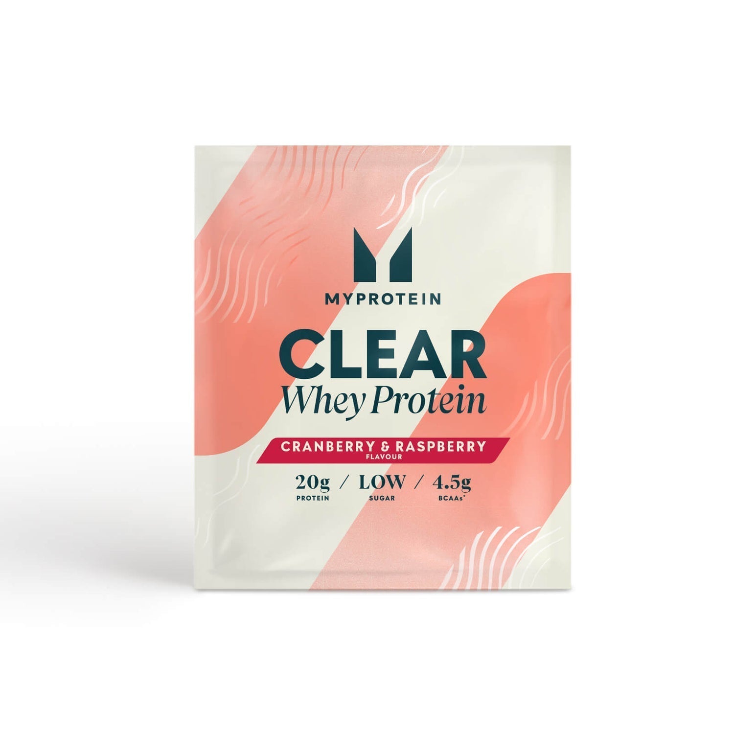 MyProtein Clear Whey Isolate Multi Pack with Cranberry Raspberry flavor, 20g protein