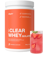 Vilgain Clear Whey Isolate - 500g / Strawberry Lemonade - Whey Proteins