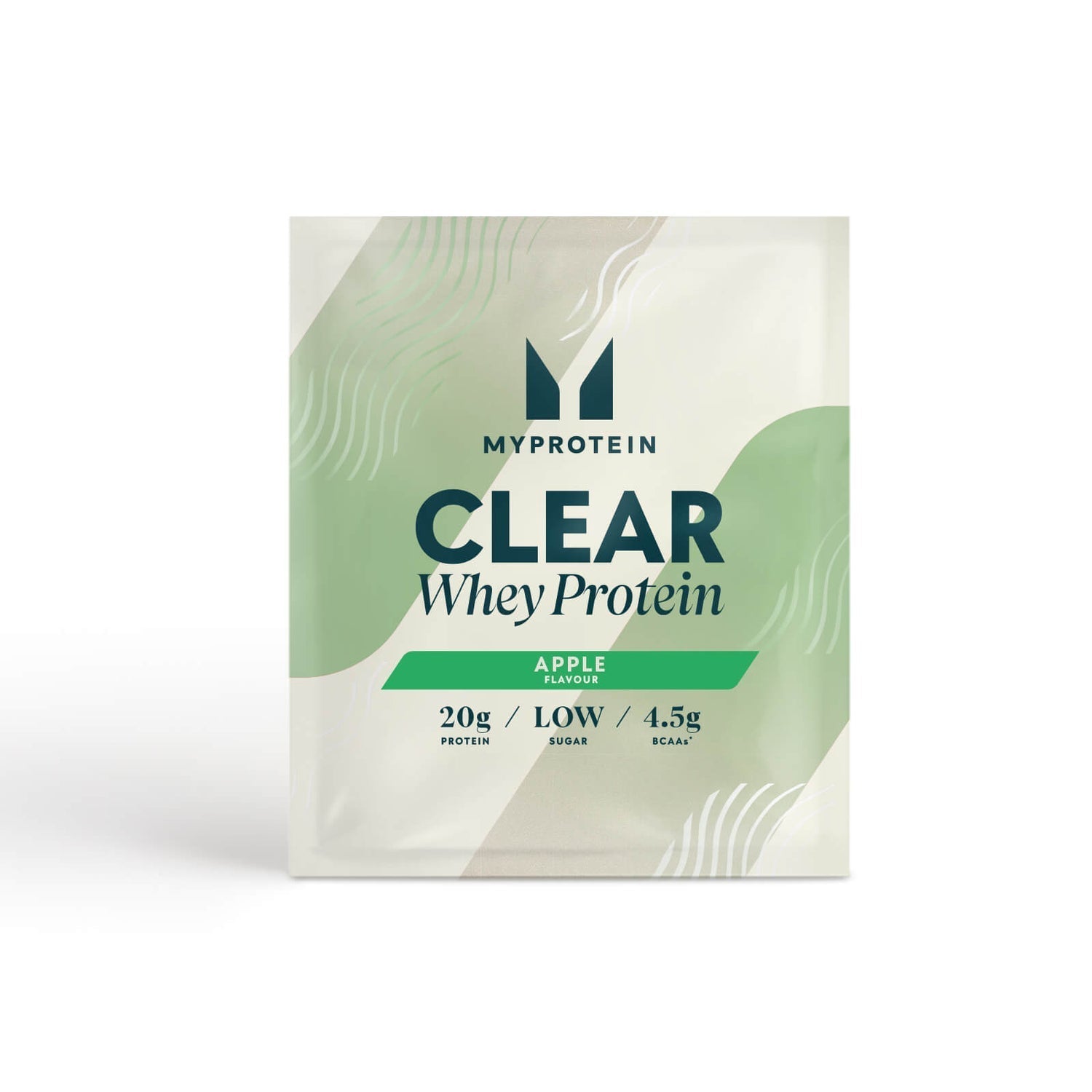 MyProtein Clear Whey Isolate in Apple flavor sachet for sports nutrition awards