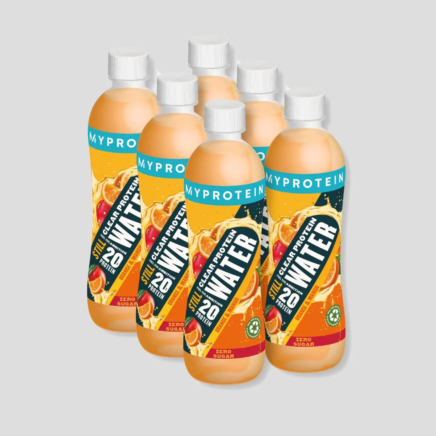 MyProtein Clear Protein Water RTD - 6x500ml / Orange & Mango - Clear Whey Protein Ready-to-Drinks