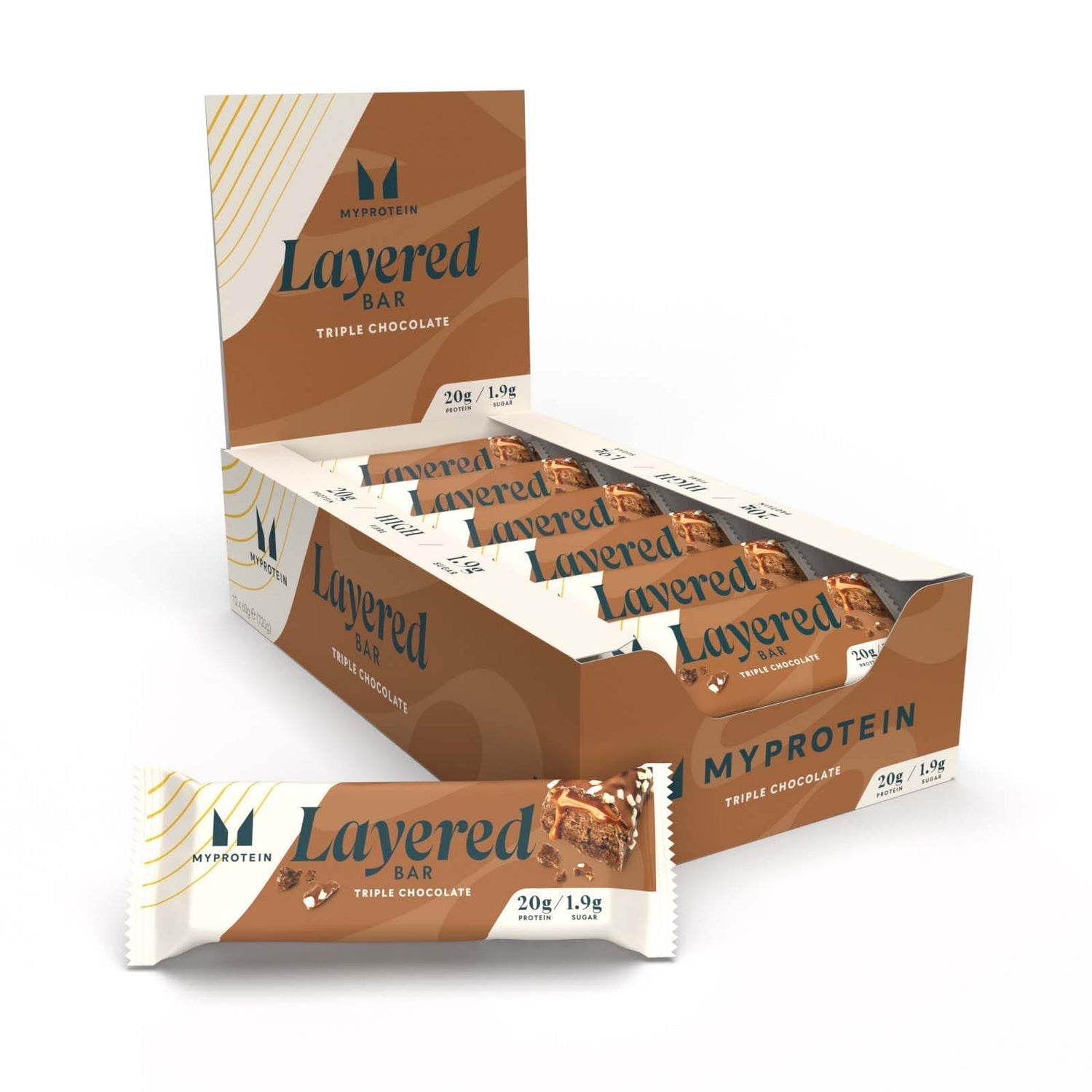 MyProtein-MyProtein-Layered-Bar--Cookie-Crumble - 12x60g / Cookie Crumble - Protein Bars