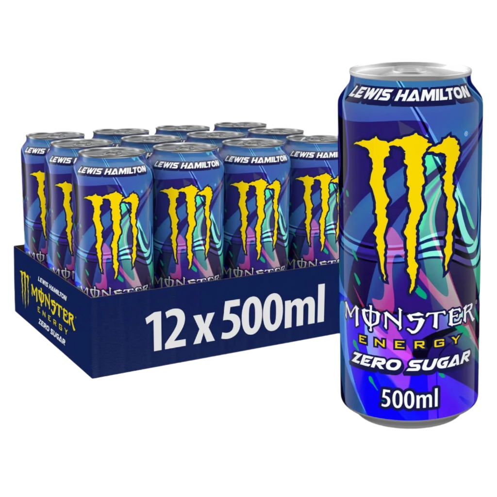 Monster Energy ZERO - 12x500ml / Lewis Hamilton - Energy Ready-to-Drinks