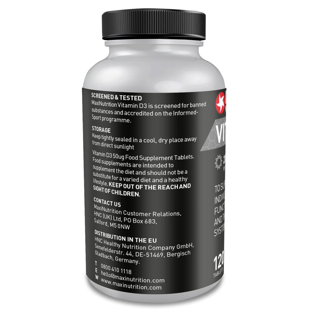 MaxiNutrition Vitamin D3 - MyGymSupplements