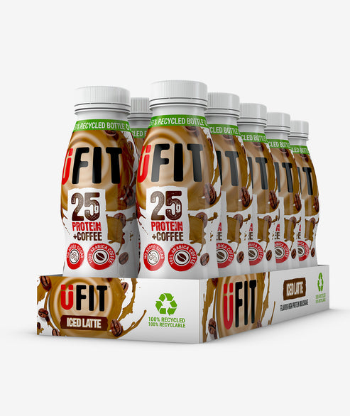 UFIT Protein RTD - 10x330ml / Iced Latte - Whey Protein Ready-to-Drinks