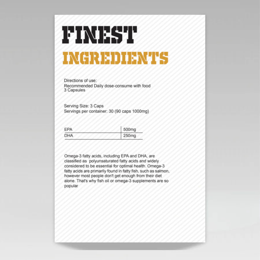 Gas Mark 10 Longevity Essential Omegas