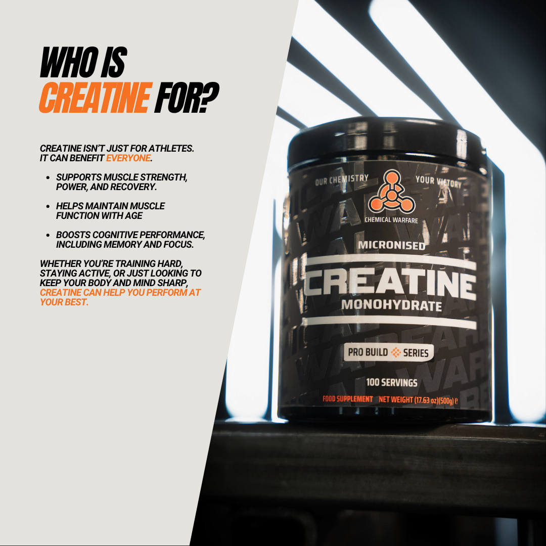 Chemical Warfare Creatine Monohydrate 500g - MyGymSupplements