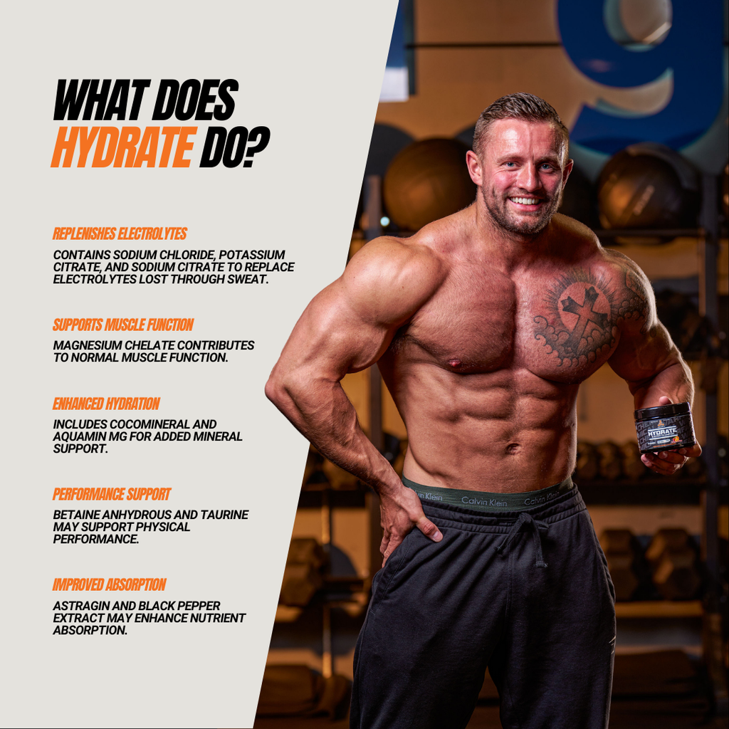 Chemical Warfare HYDRATE: Electrolyte Blend 1kg - MyGymSupplements