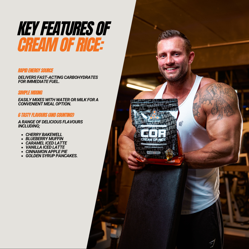 Chemical Warfare Cream Of Rice 2kg - MyGymSupplements