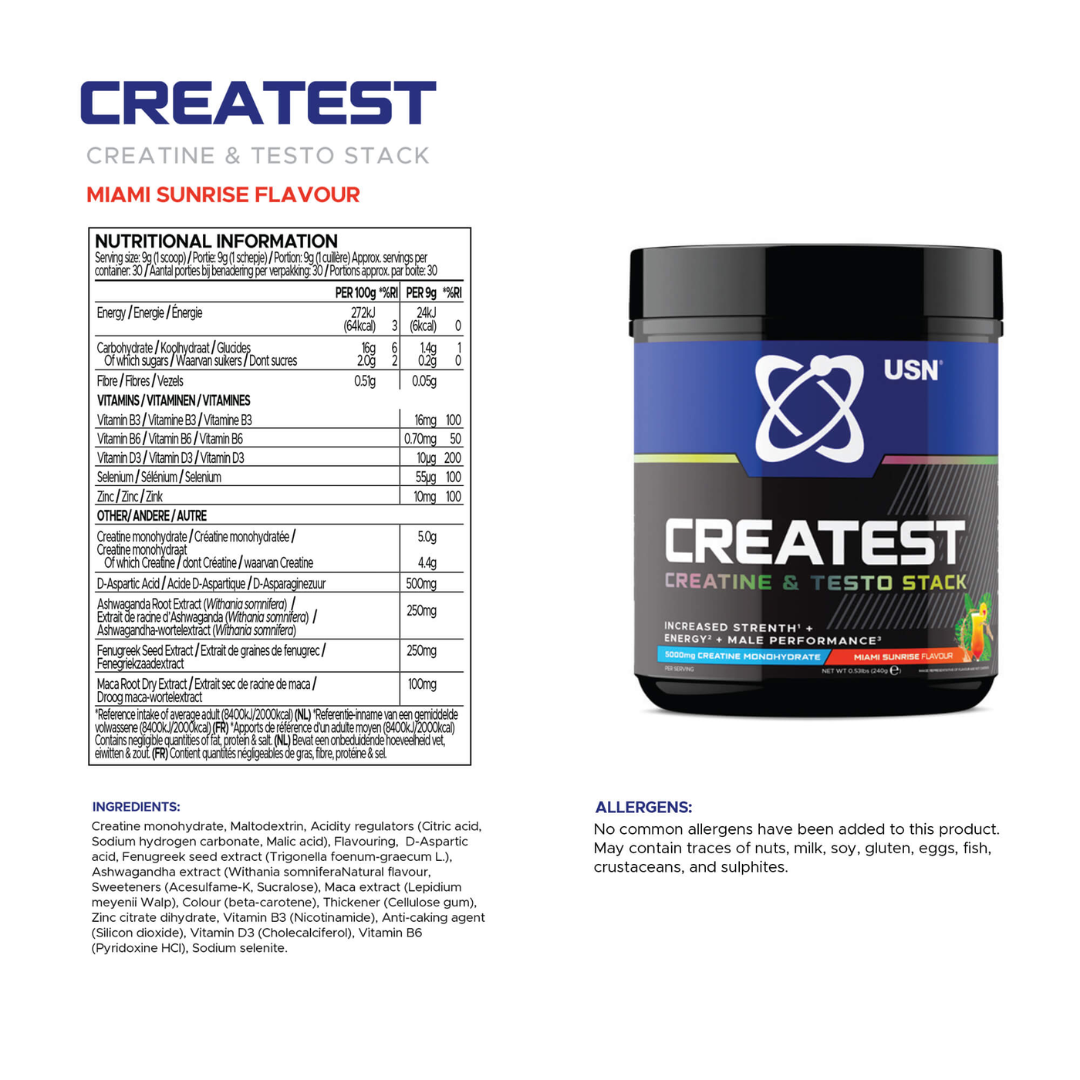 USN Createst 270g