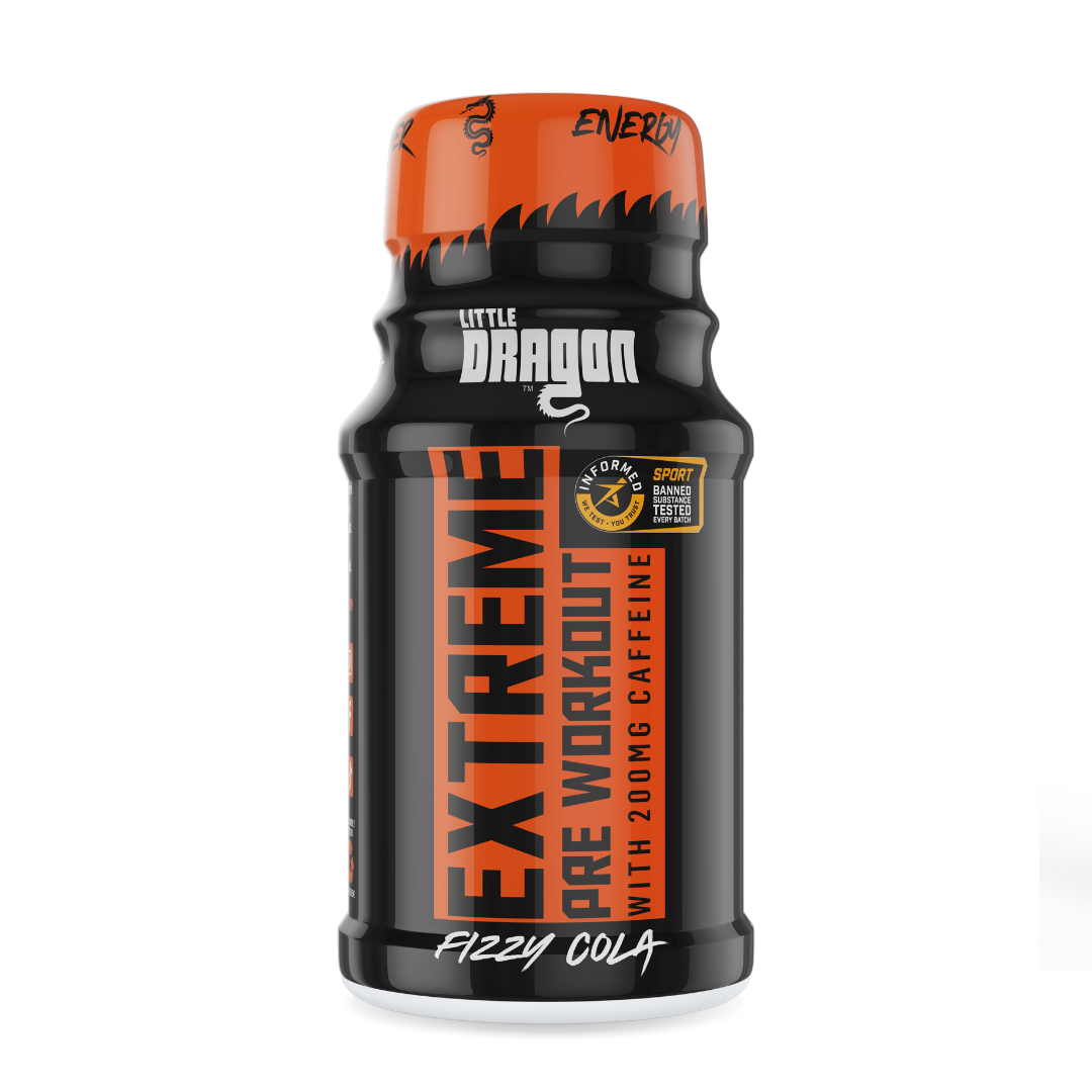 Little Dragon Extreme Pre-Workout Shot Drop - 12x60ml / Lemon - Pre-Workout Shots