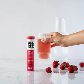 Phizz 3-in-1 Multivitamin & Rehydration Electrolyte Effervescent - Hydration Tablets