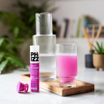 Phizz 3-in-1 Multivitamin & Rehydration Electrolyte Effervescent - Hydration Tablets