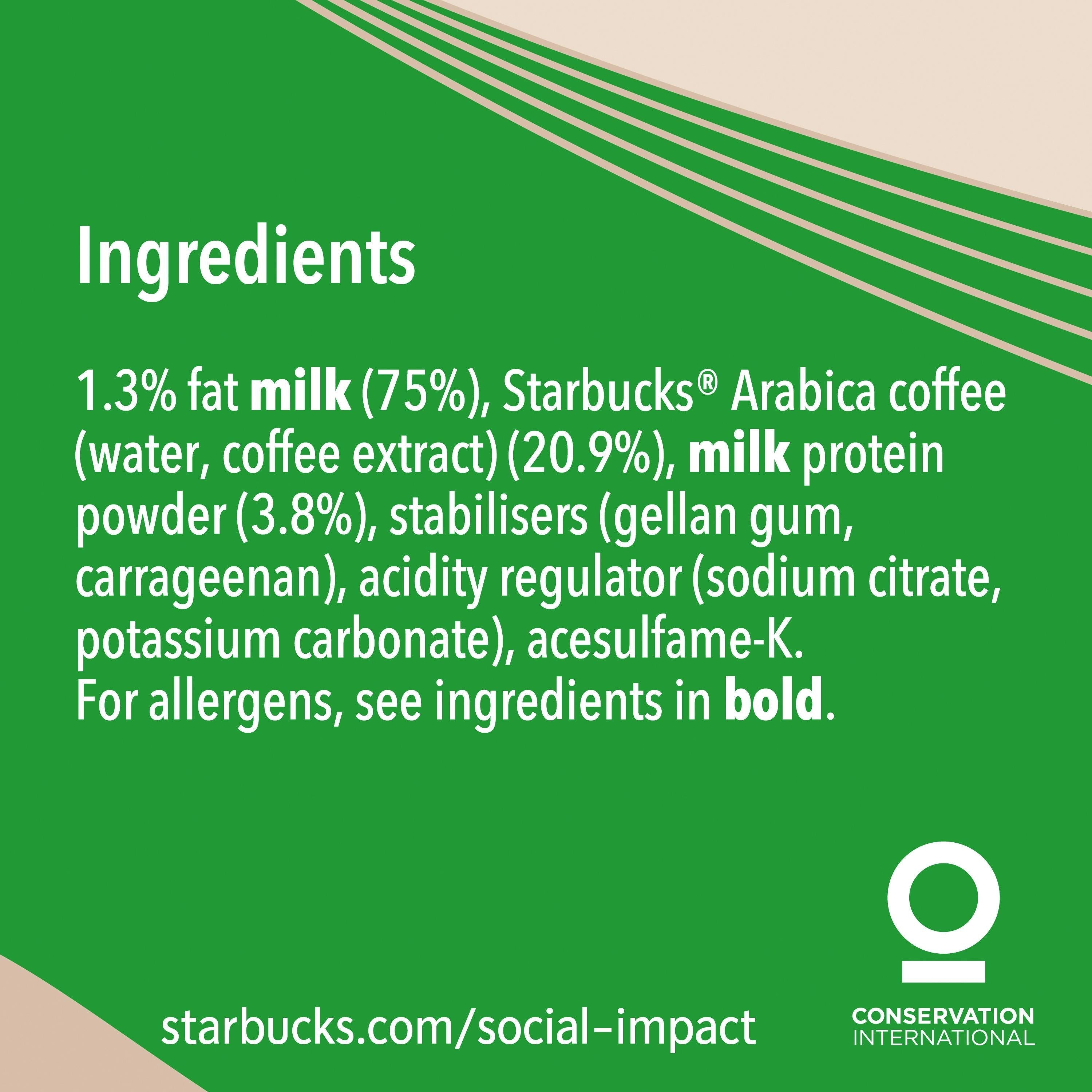 Starbucks Protein PET - Coffee Ready-to-Drinks