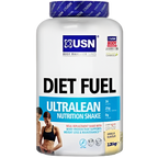 USN Diet Fuel Ultralean vanilla meal replacement shake for high protein calorie control
