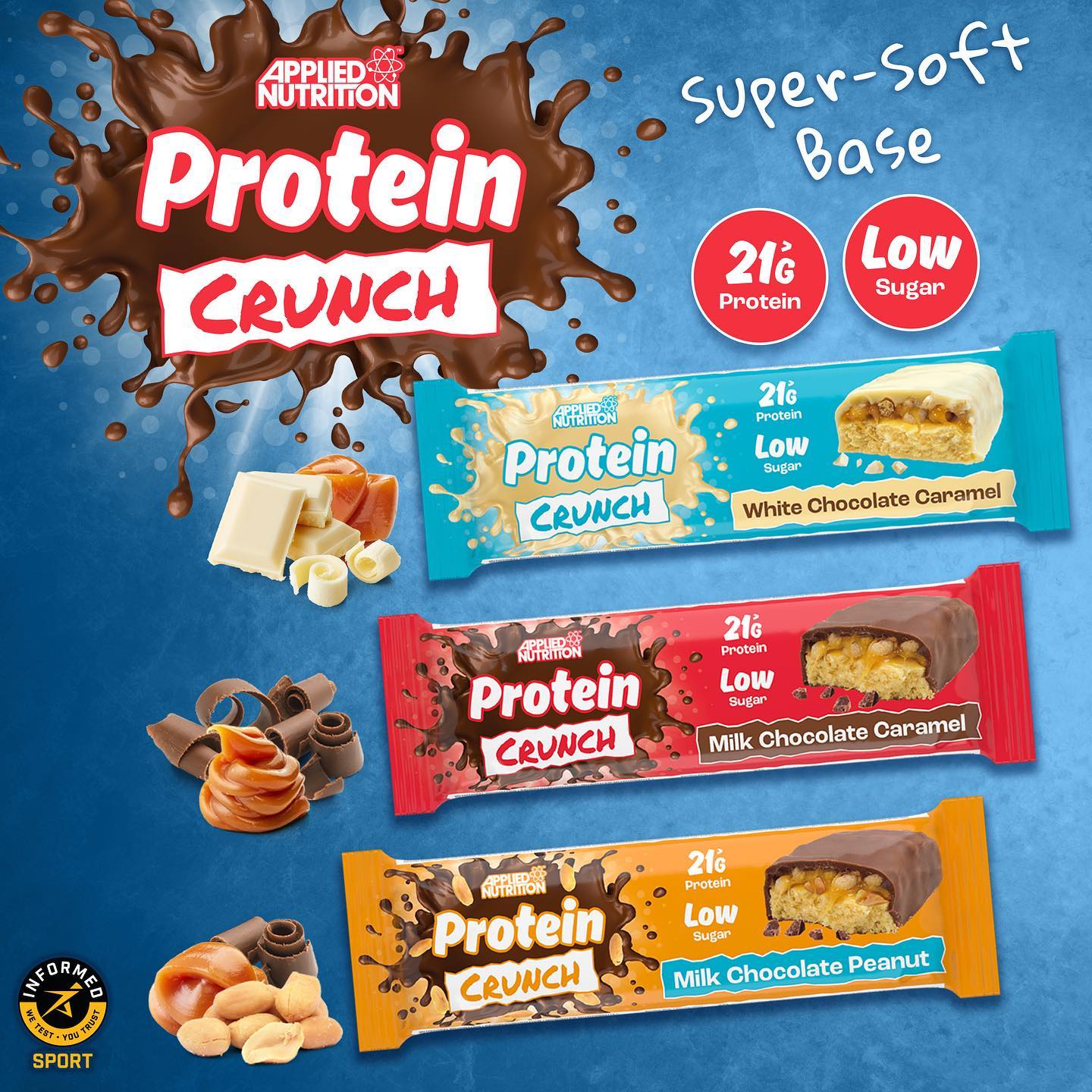 Applied Nutrition Protein Crunch Bar - Protein Bars