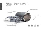 Smartshake Reforce Steel Shaker - Metal Water Flask (Less Than 2 Litres)