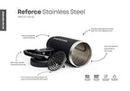 Smartshake Reforce Steel Shaker - Metal Water Flask (Less Than 2 Litres)