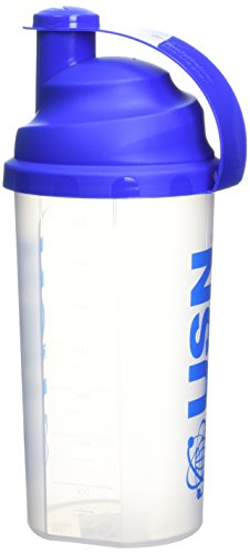 USN Shaker - 500ml / Blue - Shaker Bottle (Less Than 2 Litres)