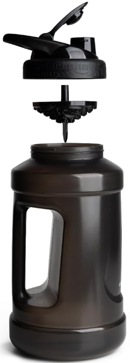 SmartShake Ultimate Gym Jug 2.1L - 2100ml / Black - Water Bottle (more than 2 litres)