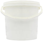 White plastic bucket with lid and handle for NutriSport Weight Gain and gain mass catalyst