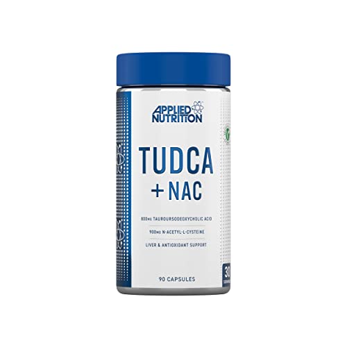 Applied Nutrition Tudca + Nac - 90 Caps - Antioxidant Support Capsules