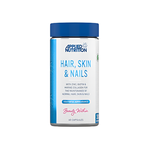 Applied Nutrition Hair Skin & Nails - 60 Caps - Hair Skin & Nails Support Capsules