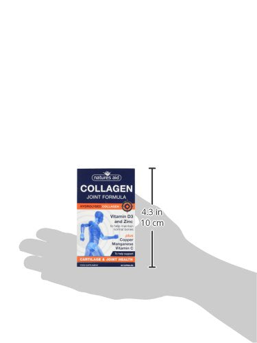 Box of Natures Aid Collagen Joint Formula with hydrolyzed collagen supplements