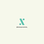 Teal logo resembling X or percent sign for The Ten Percent Club Unwind and Sleep with powerful nootropic blend
