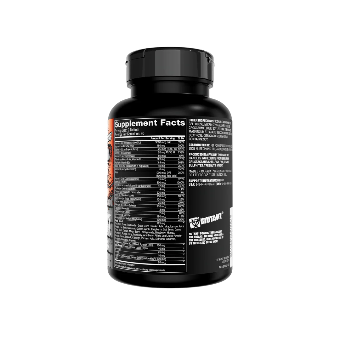 Mutant Core Multi - MyGymSupplements