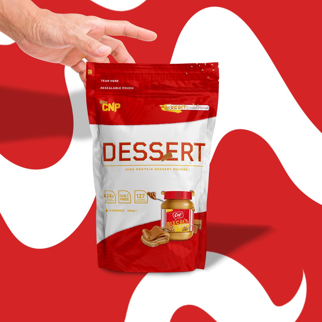 CNP Professional Dessert pouch with cookie butter for a guilt-free treat with digestive enzymes