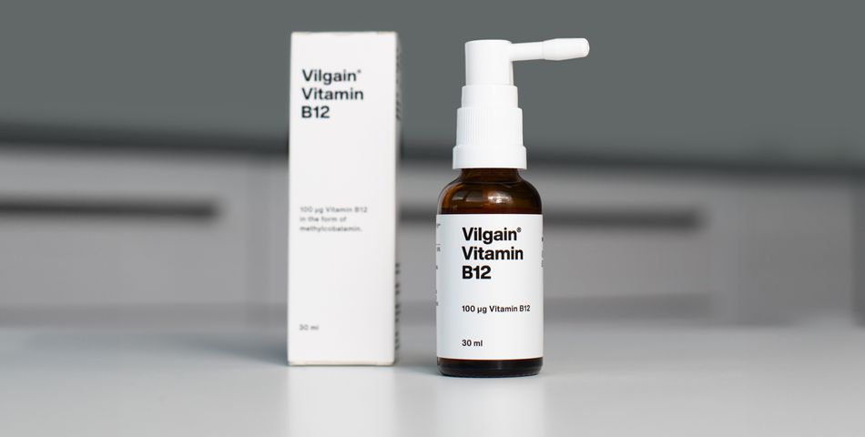 Vilgain Vitamin B12 - 30ml - Vitamin B12 Liquid