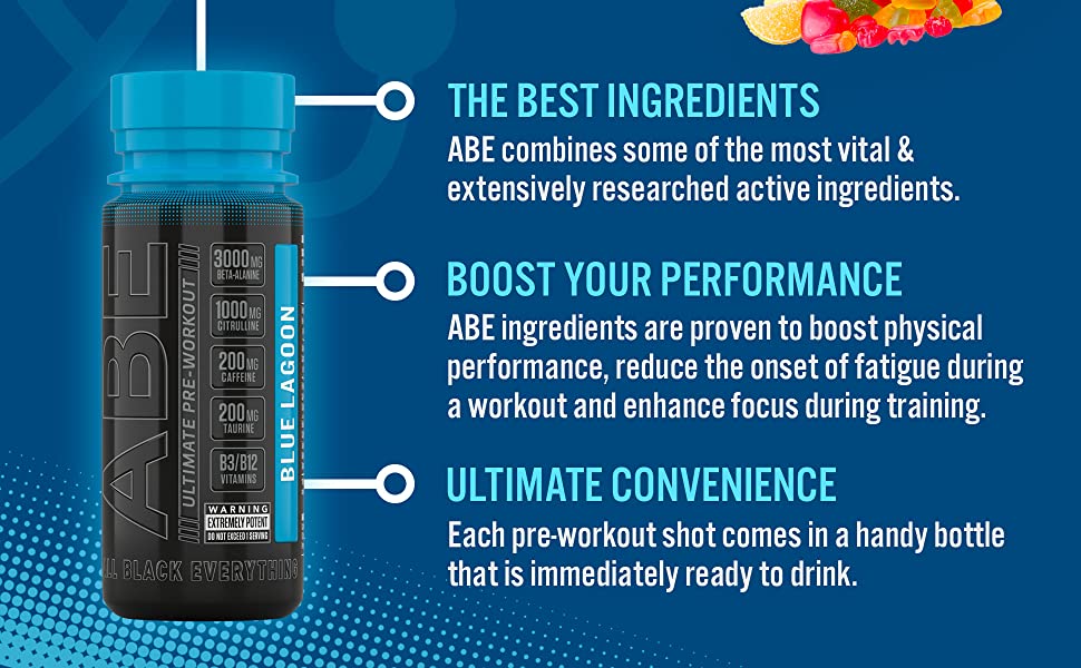 Applied Nutrition ABE (All Black Everything) Shots - British Brands