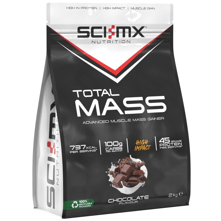 Sci-MX Total Mass 2kg Vanilla - Protein Blends