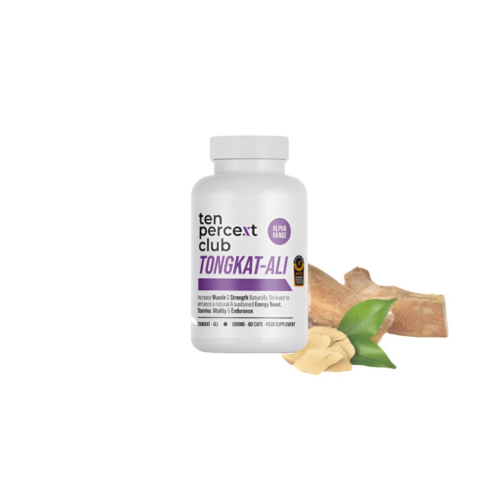 The Ten Percent Club Tongkat Ali (Informed Sport Certified) - 60 Caps - Testosterone Booster Capsules