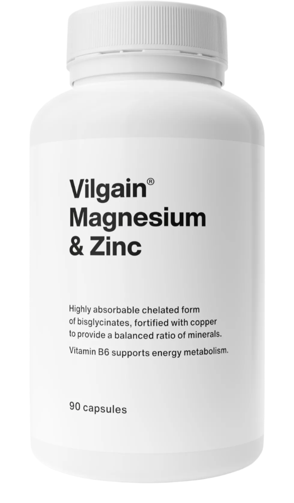 Vilgain Magnesium and Zinc - 90 Caps