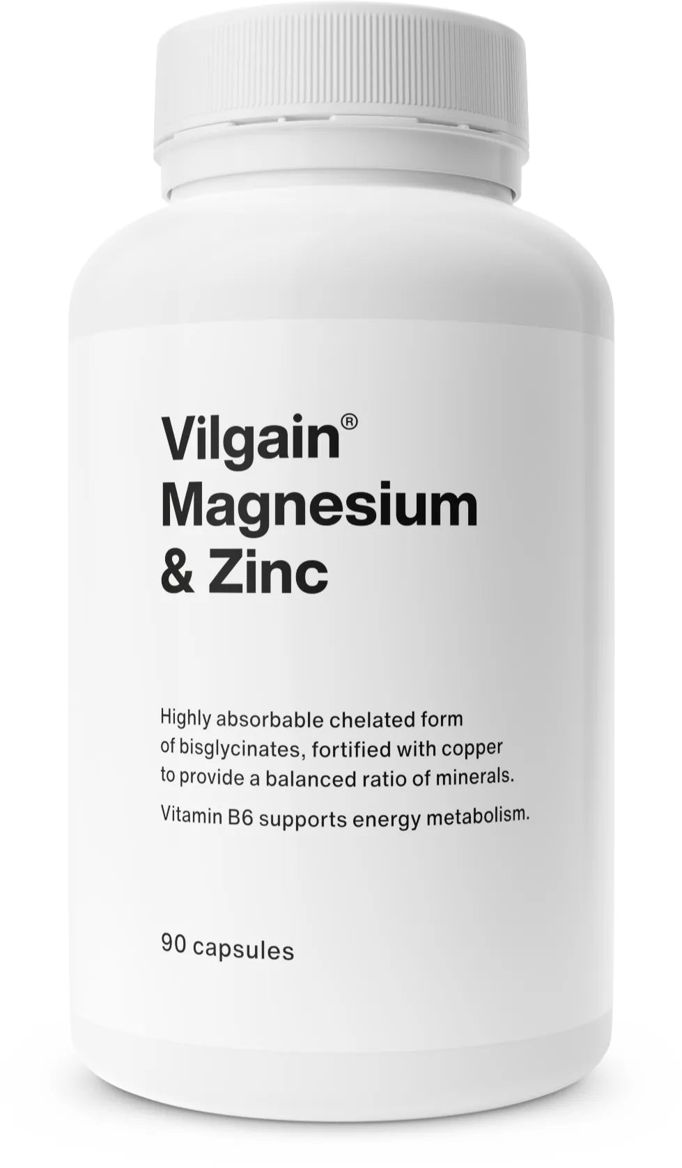Vilgain Magnesium and Zinc - 90 Caps