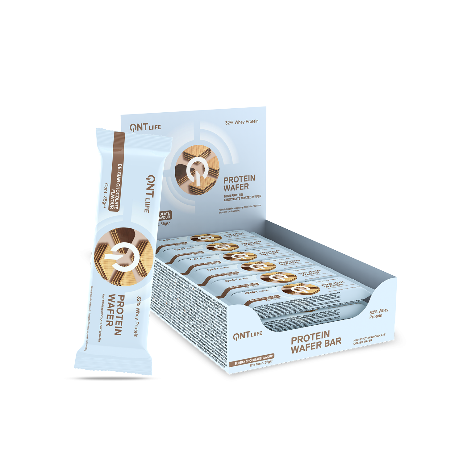 QNT Protein Wafer Bar 32%