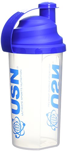 USN Shaker - 500ml / Blue - Shaker Bottle (Less Than 2 Litres)
