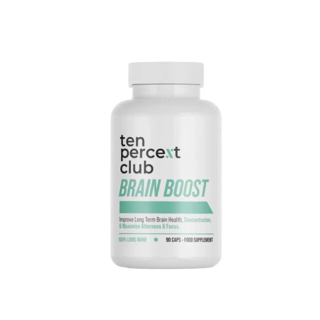 The Ten Percent Club Brain Boost - 90 Caps - Mushrooms