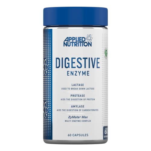 Applied Nutrition Digestive Enzyme - 60 Caps - Digestion Support Capsules