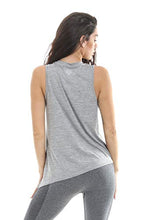Golds Gym Ladies Angled Vest M - Medium / Grey - Vests